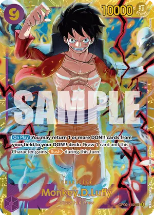 Carta Monkey.D.Luffy OP09-119