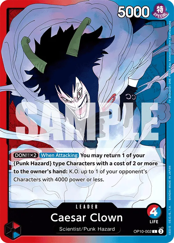 Caesar Clown OP10-002 card