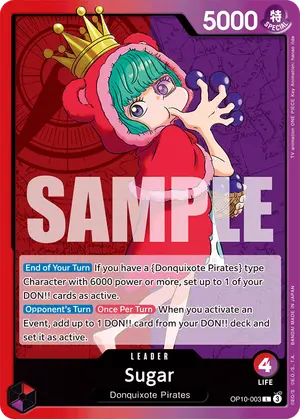 Carta Sugar OP10-003