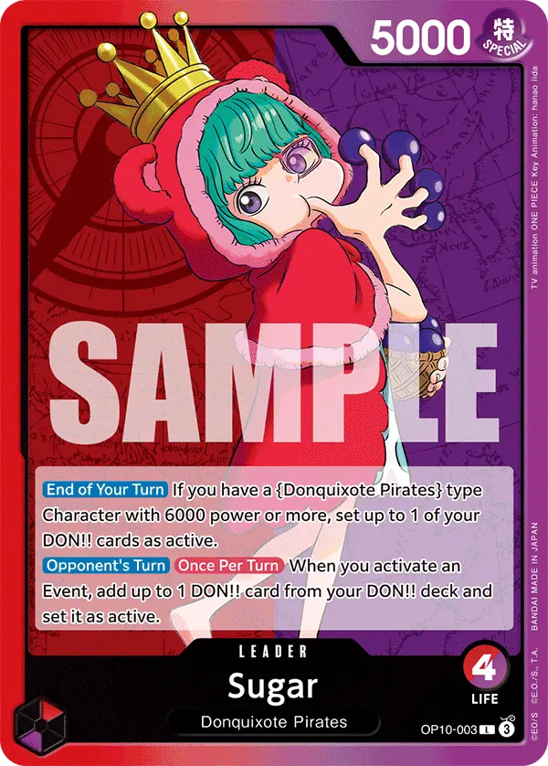 Sugar OP10-003 card