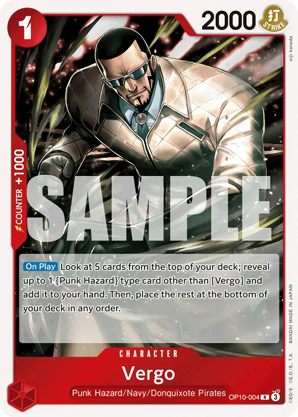 Carta Vergo OP10-004