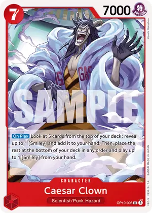 Carta Caesar Clown OP10-006
