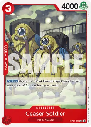 Carta Ceaser Soldier OP10-007