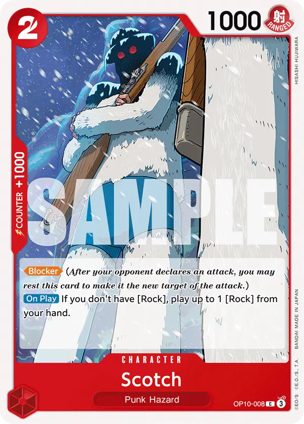 Scotch OP10-008 card