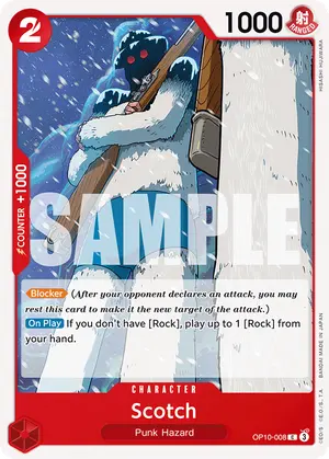 Carta Scotch OP10-008