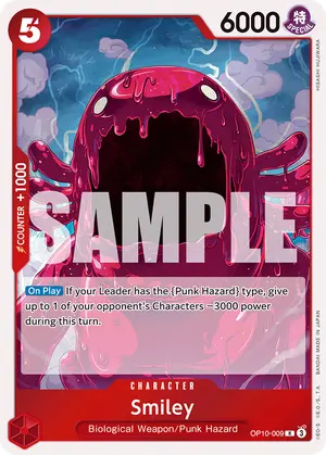 Carta Smiley OP10-009