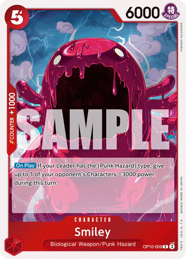 Smiley OP10-009 card