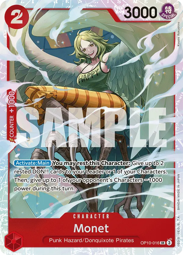 Monet OP10-016 card