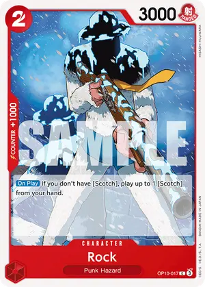 Carta Rock OP10-017