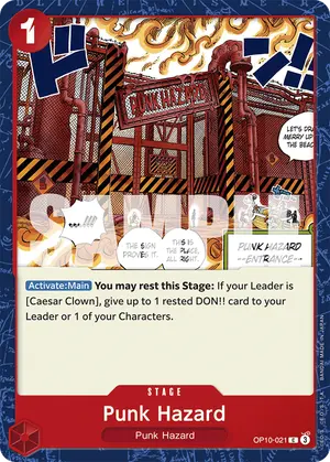 Carta Punk Hazard OP10-021