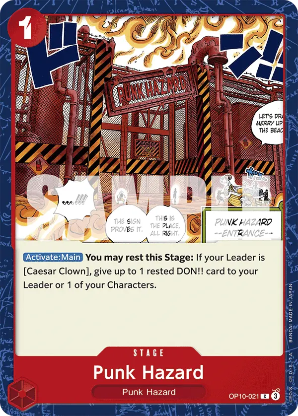 Carta Punk Hazard OP10-021
