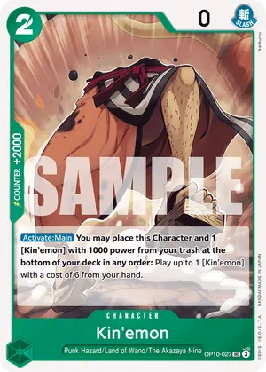Carta Kin'emon OP10-027