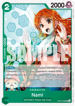 Carta Nami OP10-033