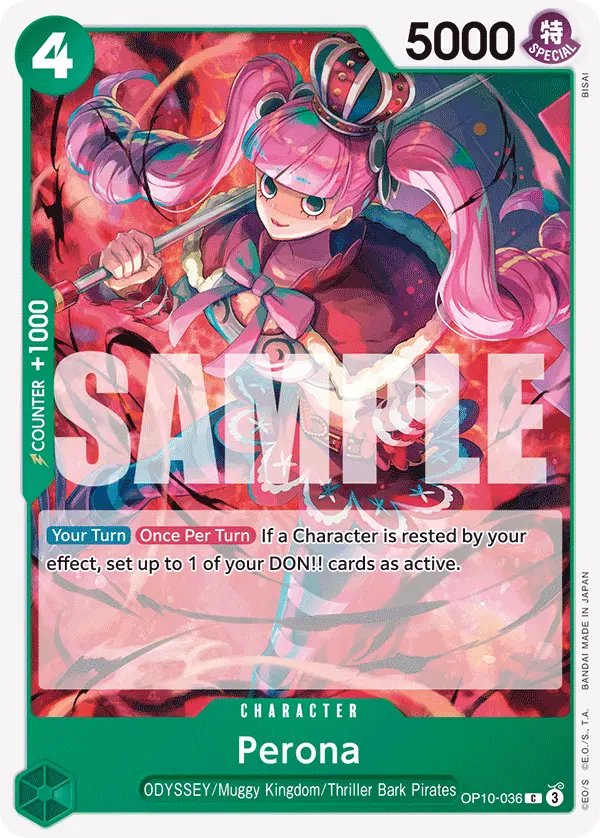 Perona OP10-036 card