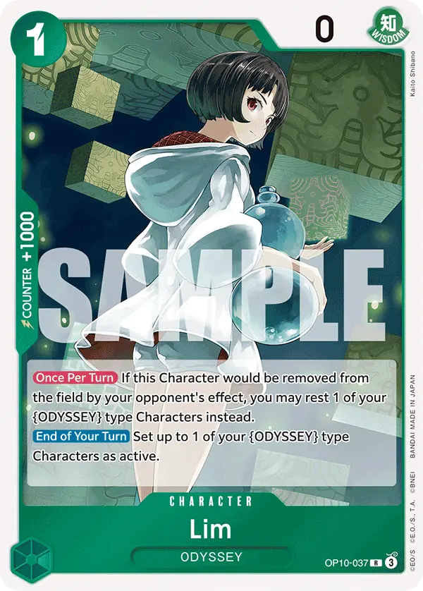 Lim OP10-037 card