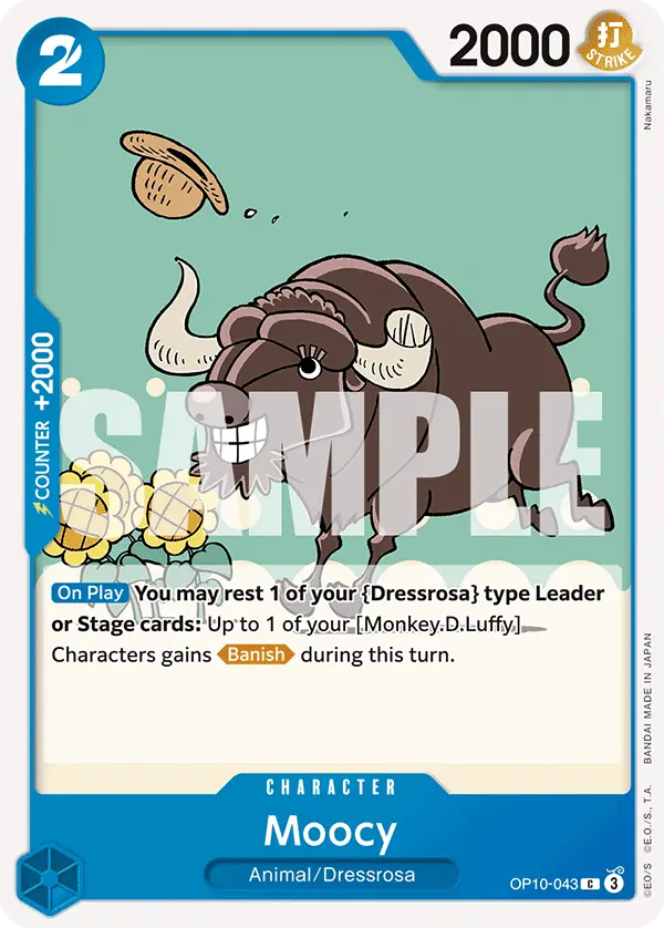 Moocy OP10-043 card