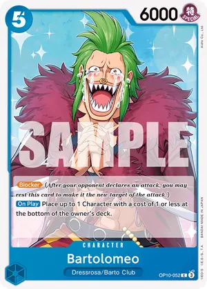 Carta Bartolomeo OP10-052