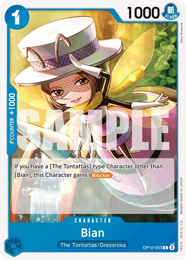 Carta Bian OP10-053