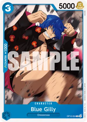Carta Blue Gilly OP10-054