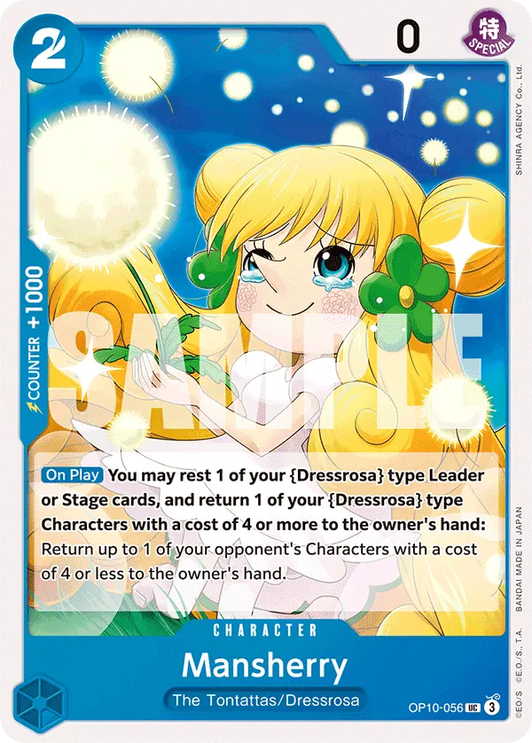 Mansherry OP10-056 card