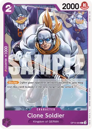 Carta Clone Soldier OP10-064