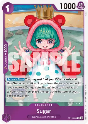 Carta Sugar OP10-065