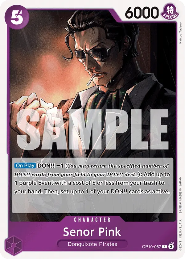 Carta Senor Pink OP10-067