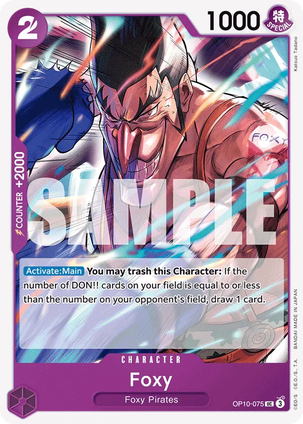 Carta Foxy OP10-075