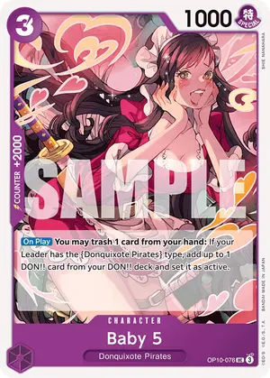 Carta Baby 5 OP10-076