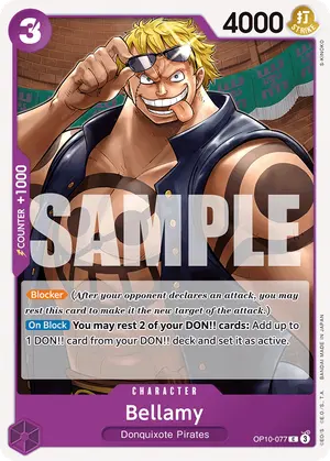 Carta Bellamy OP10-077