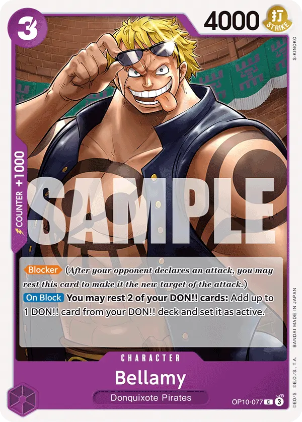 Carta Bellamy OP10-077