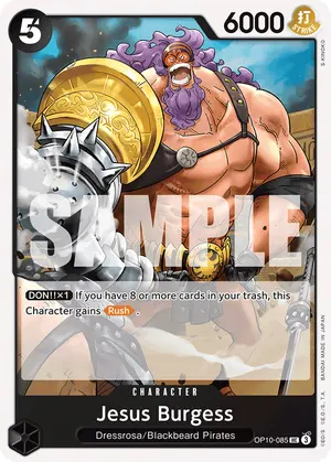 Carta Jesus Burgess OP10-085