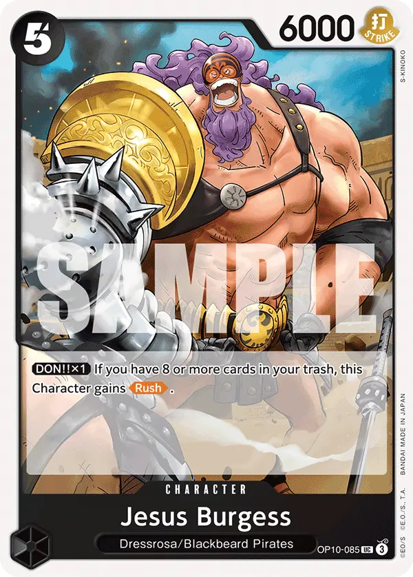 Carta Jesus Burgess OP10-085