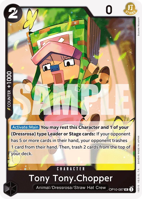 Carta Tony Tony.Chopper OP10-087