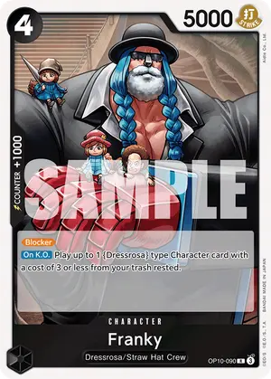 Carta Franky OP10-090