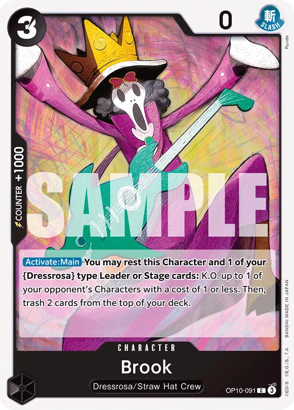 Brook OP10-091 card