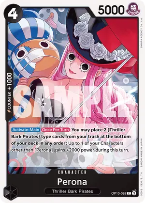 Carta Perona OP10-092