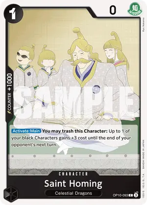 Carta Saint Homing OP10-093