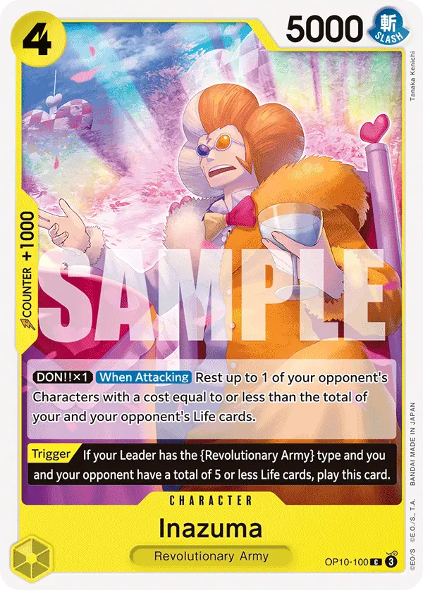 Carta Inazuma OP10-100