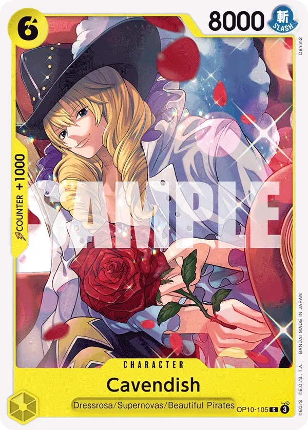 Cavendish OP10-105 card