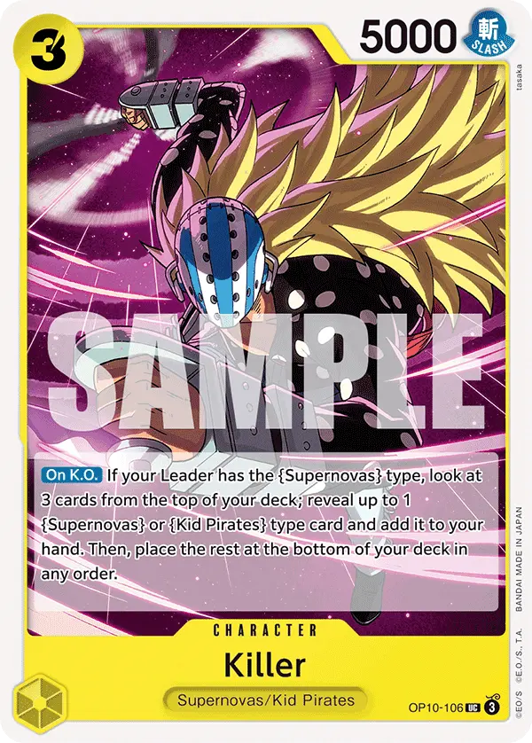 Carta Killer OP10-106