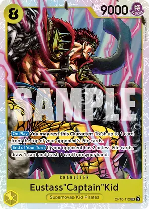 Carta Eustass"Captain"Kid OP10-112