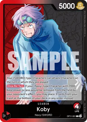 Carta Koby OP11-001