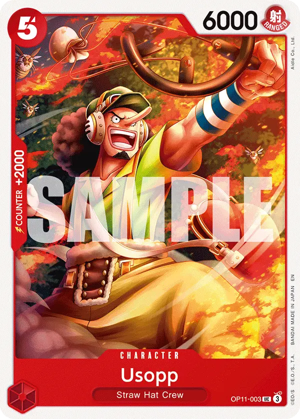 Usopp OP11-003 card