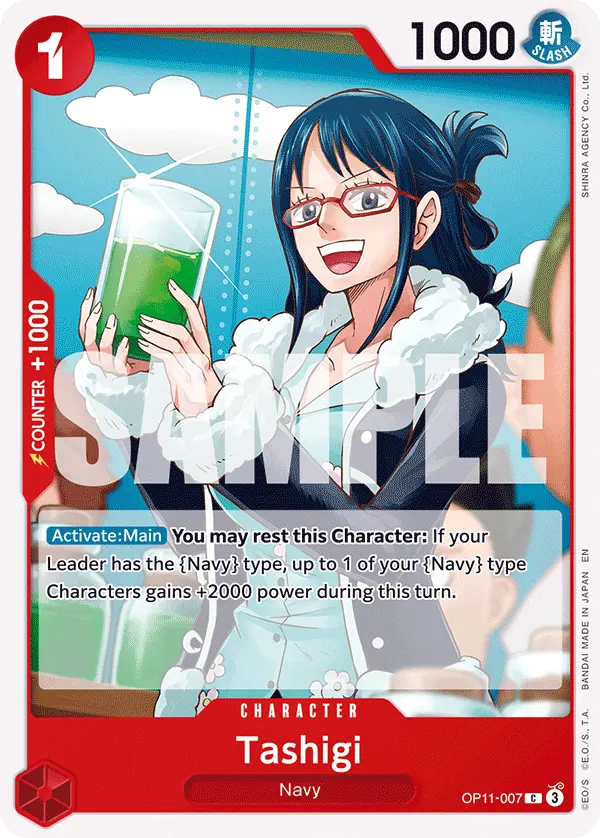 Carta Tashigi OP11-007