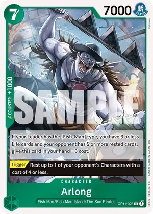 Carta Arlong OP11-023