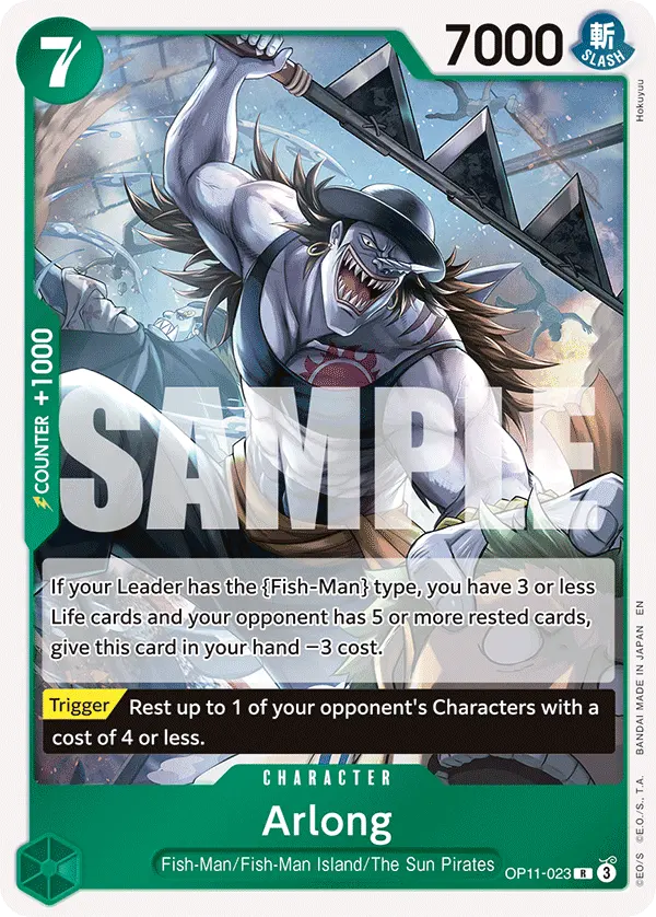 Carta Arlong OP11-023