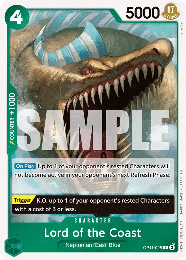 Lord of the Coast OP11-028 card