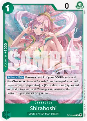 Carta Shirahoshi OP11-030