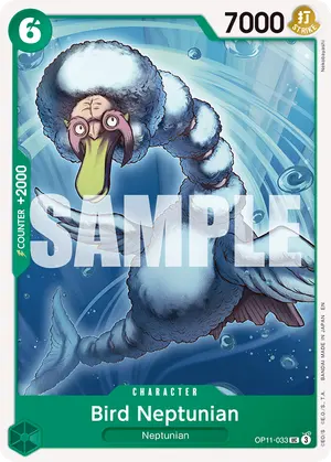 Carta Bird Neptunian OP11-033